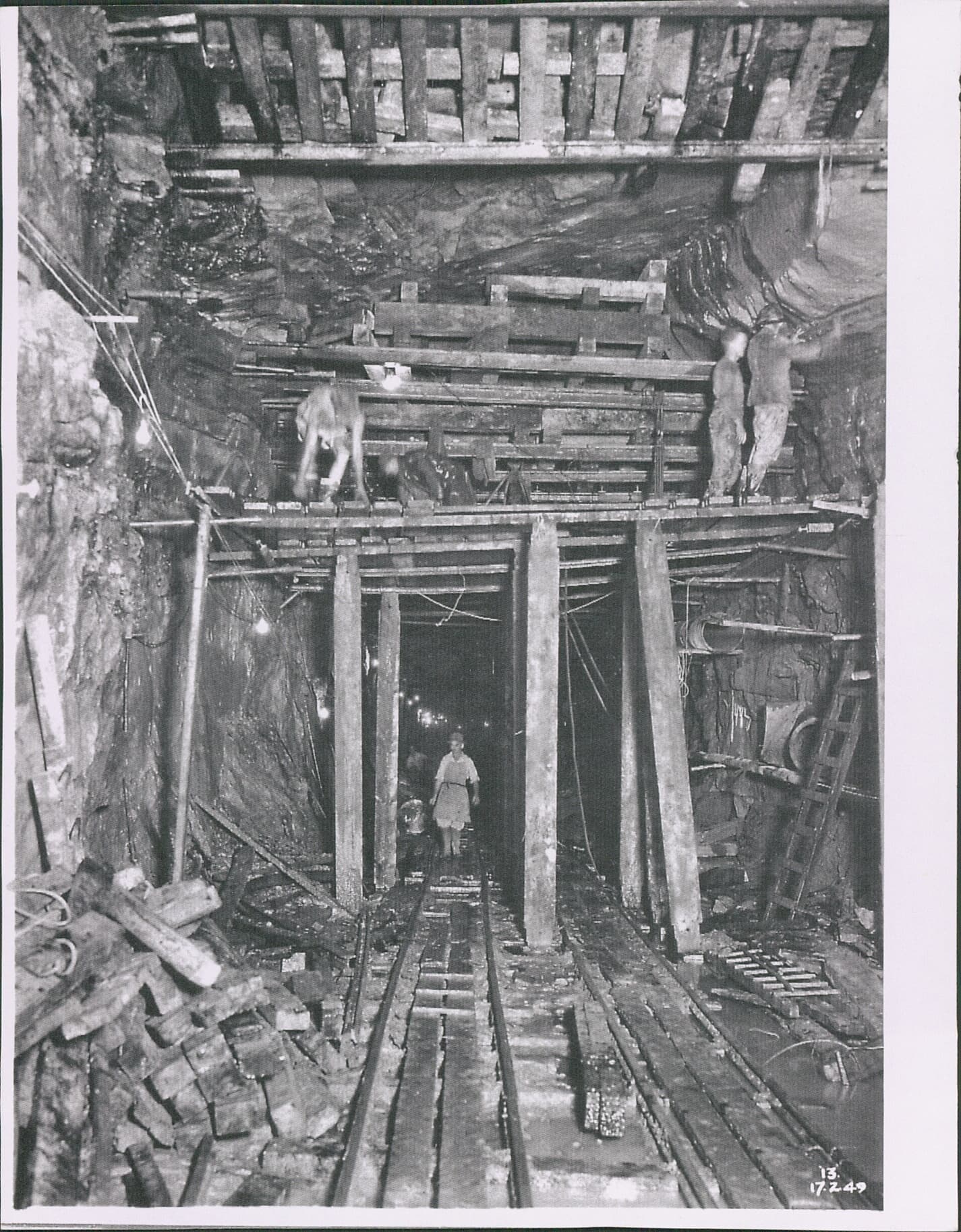 Warragamba Dam construction photo 4