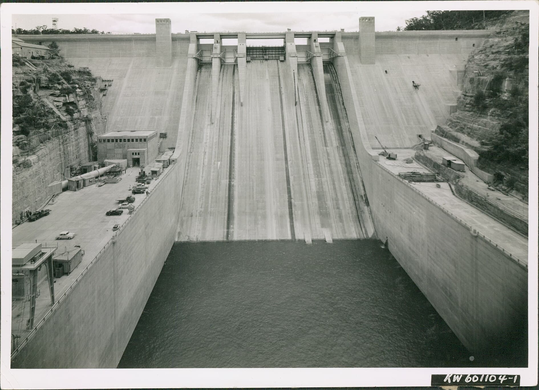 Warragamba Dam construction photo 13