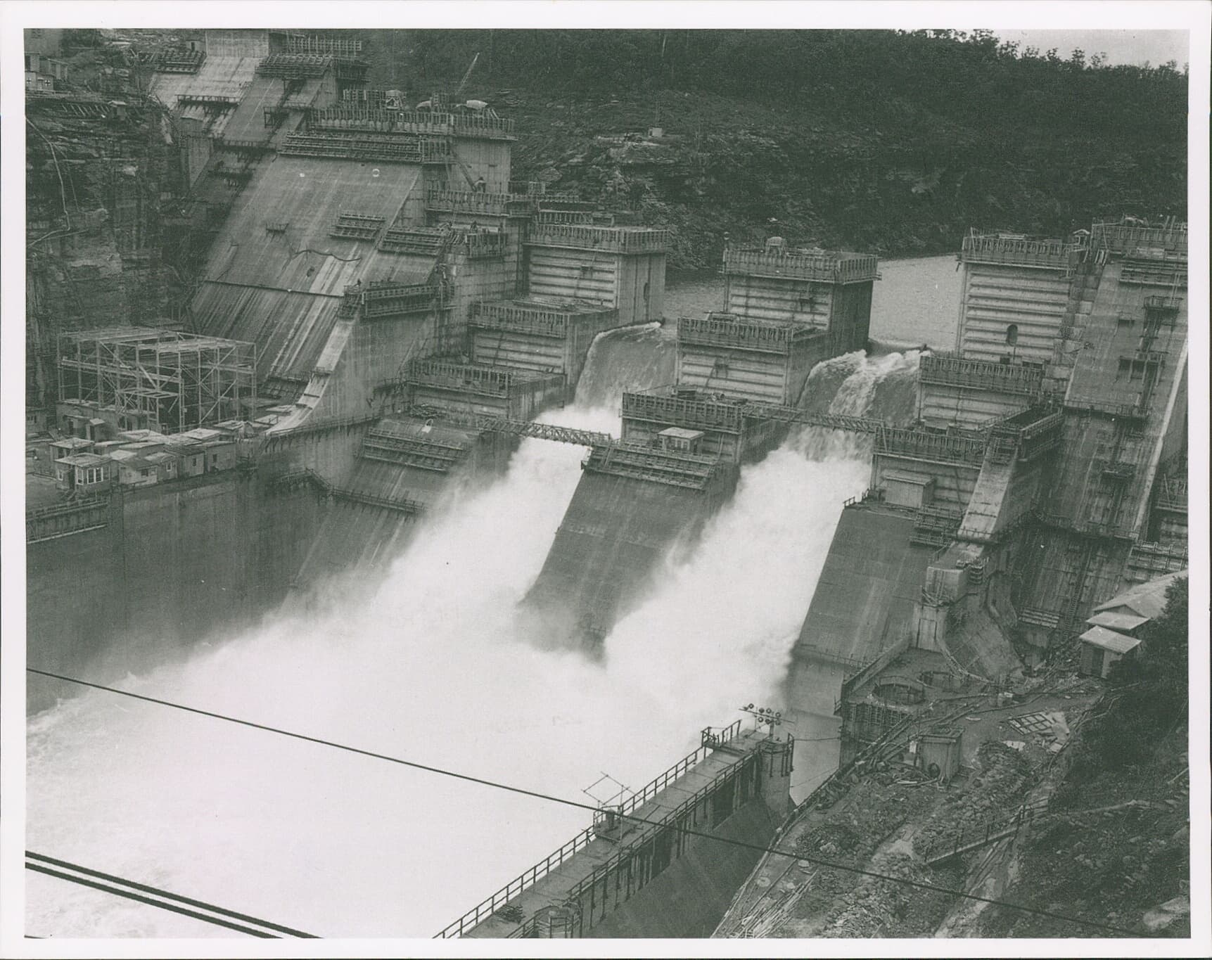 Warragamba Dam construction photo 15